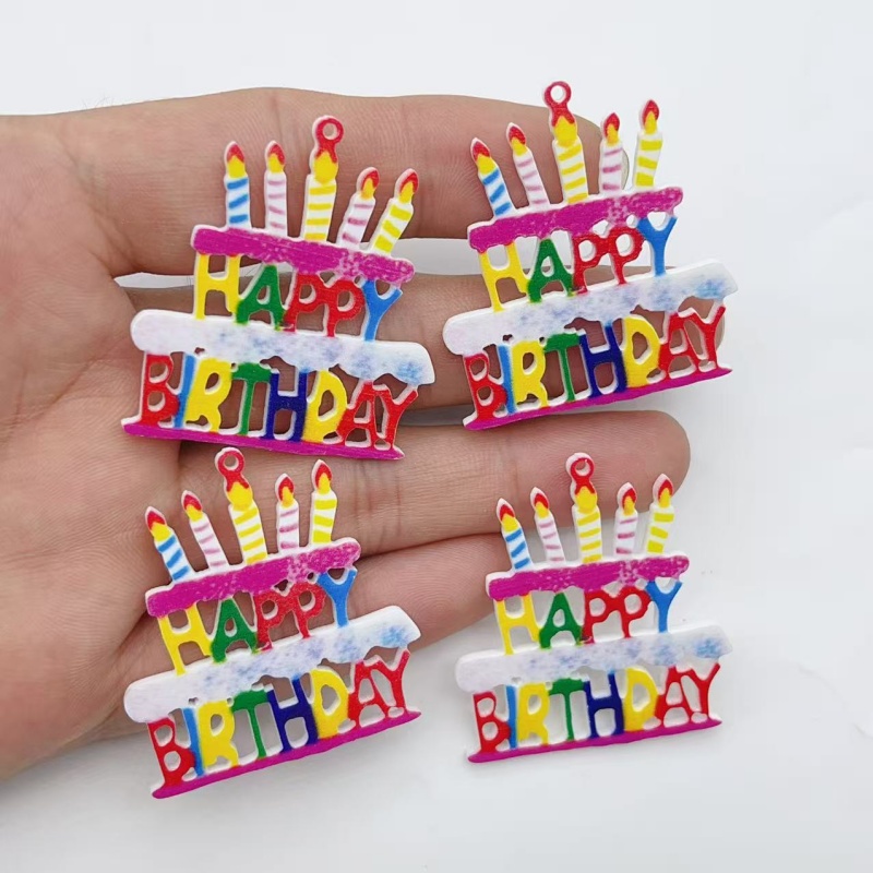 Candle Making Date - 10 pièces de breloques acryliques colorées