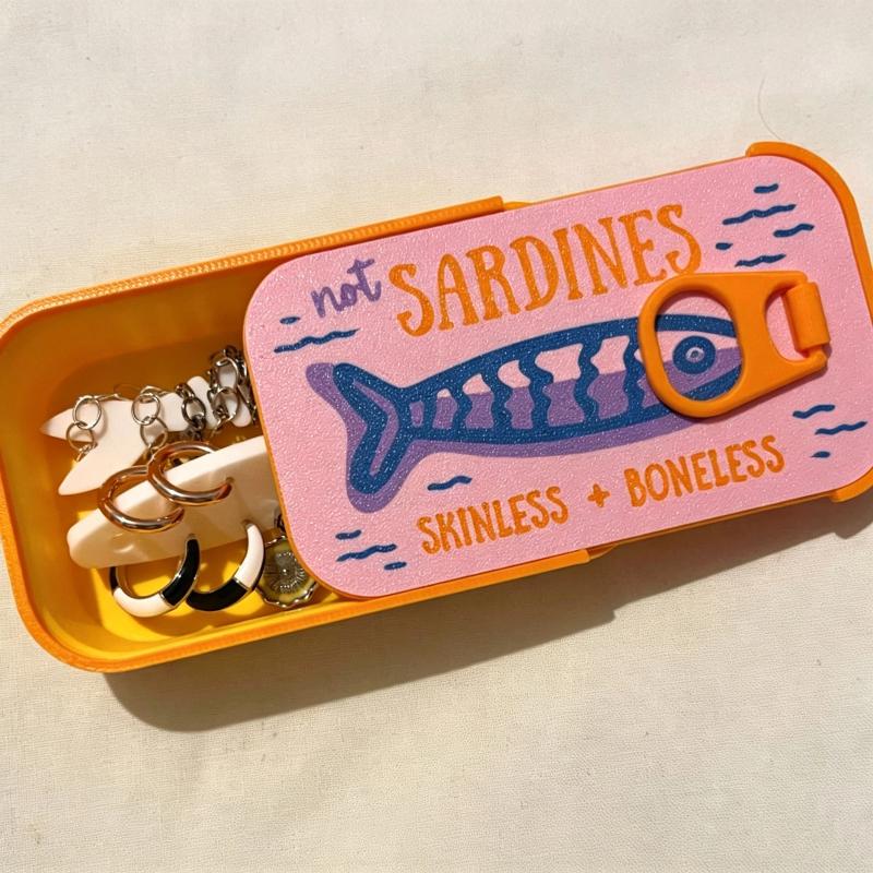 Boîte à bijoux en forme de boî - Tin Container Lid avis et prix