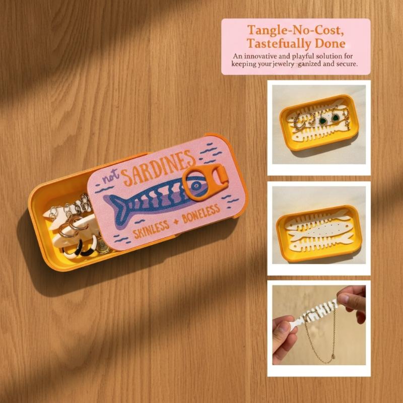 Boîte à bijoux en forme de boî - Tin Container Lid avis et prix