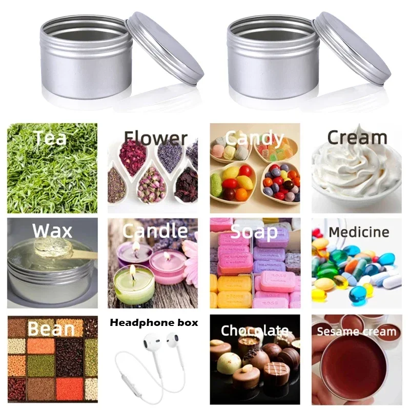 Pot en aluminium de 120ml, 6/1 - Tin Container Lid avis et prix