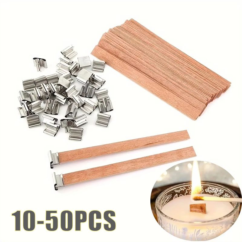 1 à 5 sacs de mèches de bougie - Wood Wick Crackle avis et prix