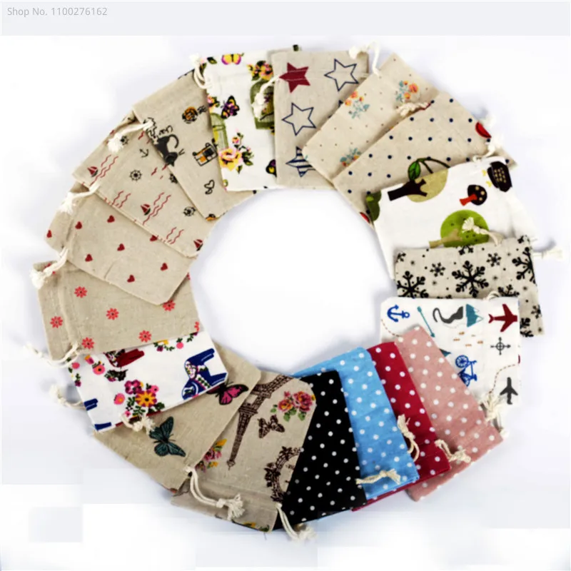 100 pièces petit sac en tissu  - Jute Bag Packaging avis et prix