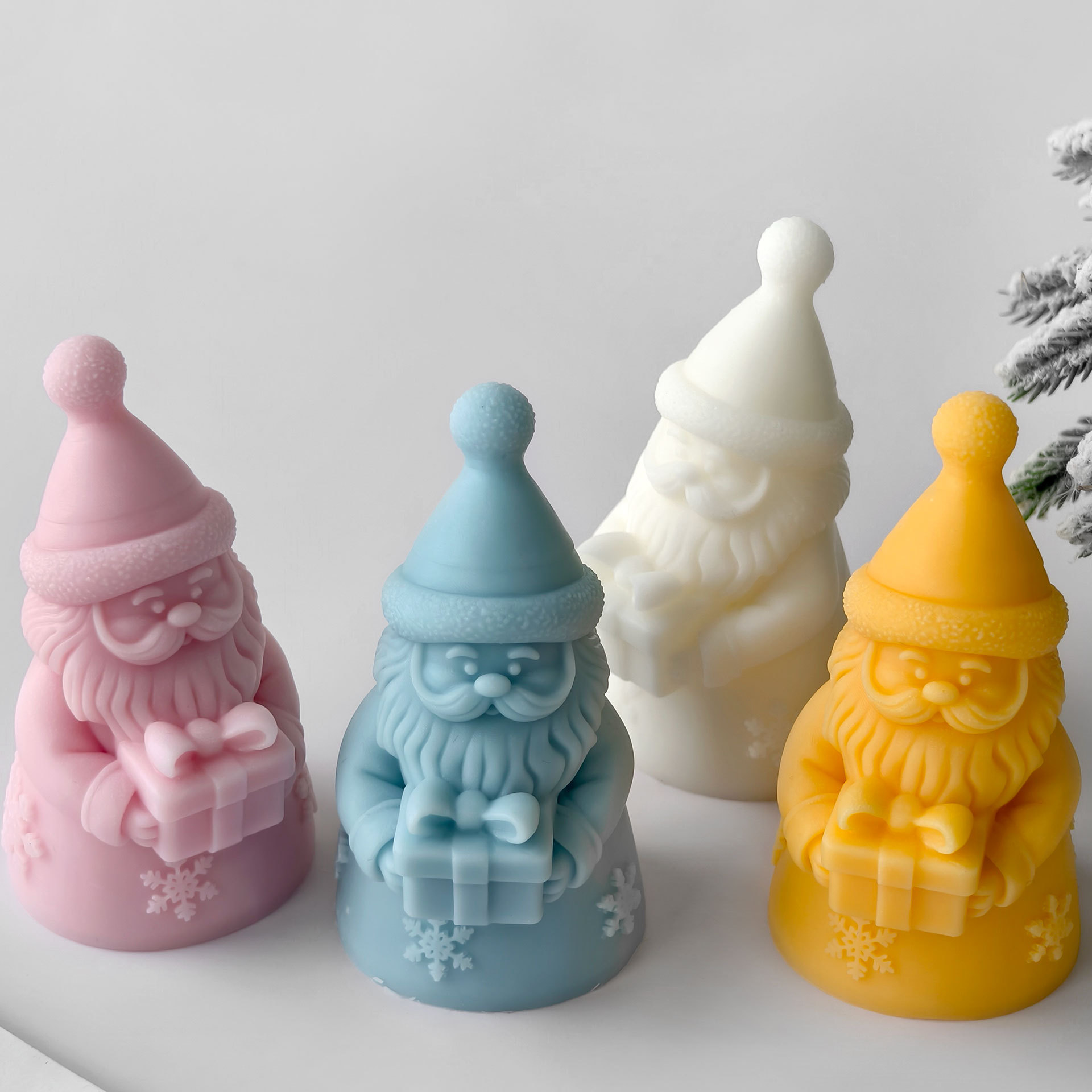 Boîte cadeau du père noël, mou - Soy Wax Pillar Blend avis et prix