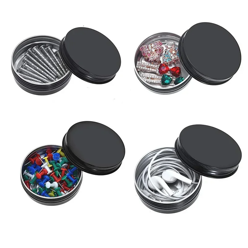 Bocaux AfricCandle Noirs avec  - Tin Container Lid avis et prix