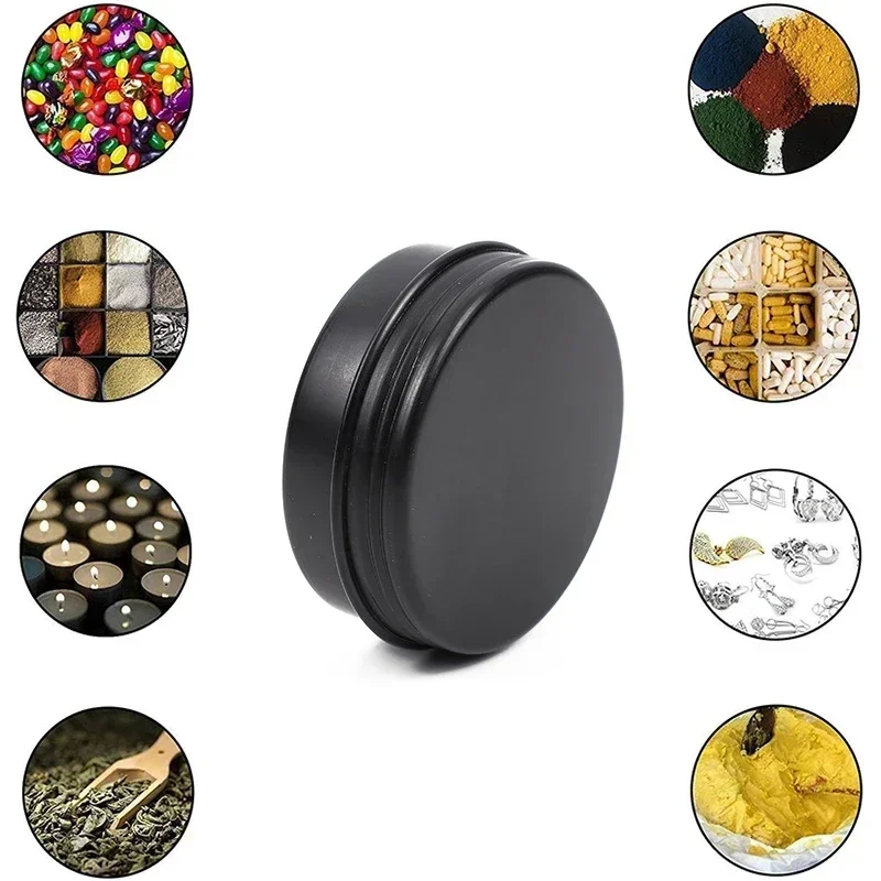 Bocaux AfricCandle Noirs avec  - Tin Container Lid avis et prix