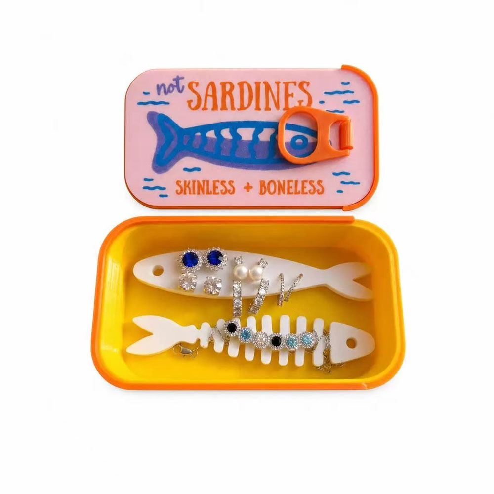 Boîte à bijoux en forme de boî - Tin Container Lid avis et prix
