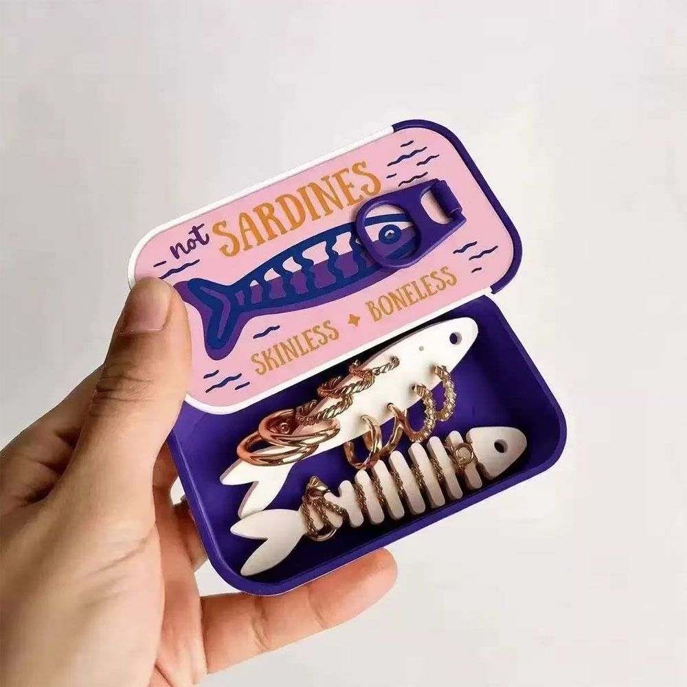 Boîte à bijoux en forme de boî - Tin Container Lid avis et prix