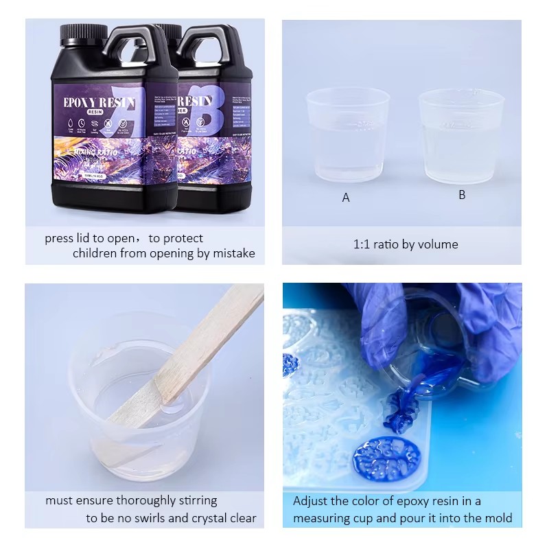 Kit de résine époxy 1:1 Easy M - Candle Making Equipment avis et prix