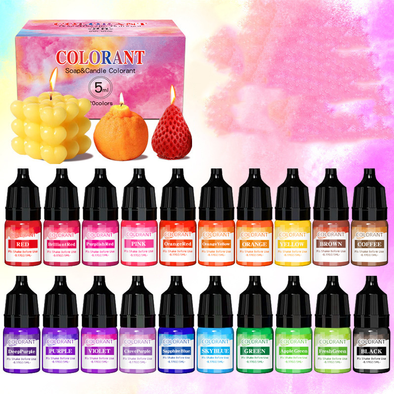 20 couleurs bougie colorants P - Candle Warning Label avis et prix