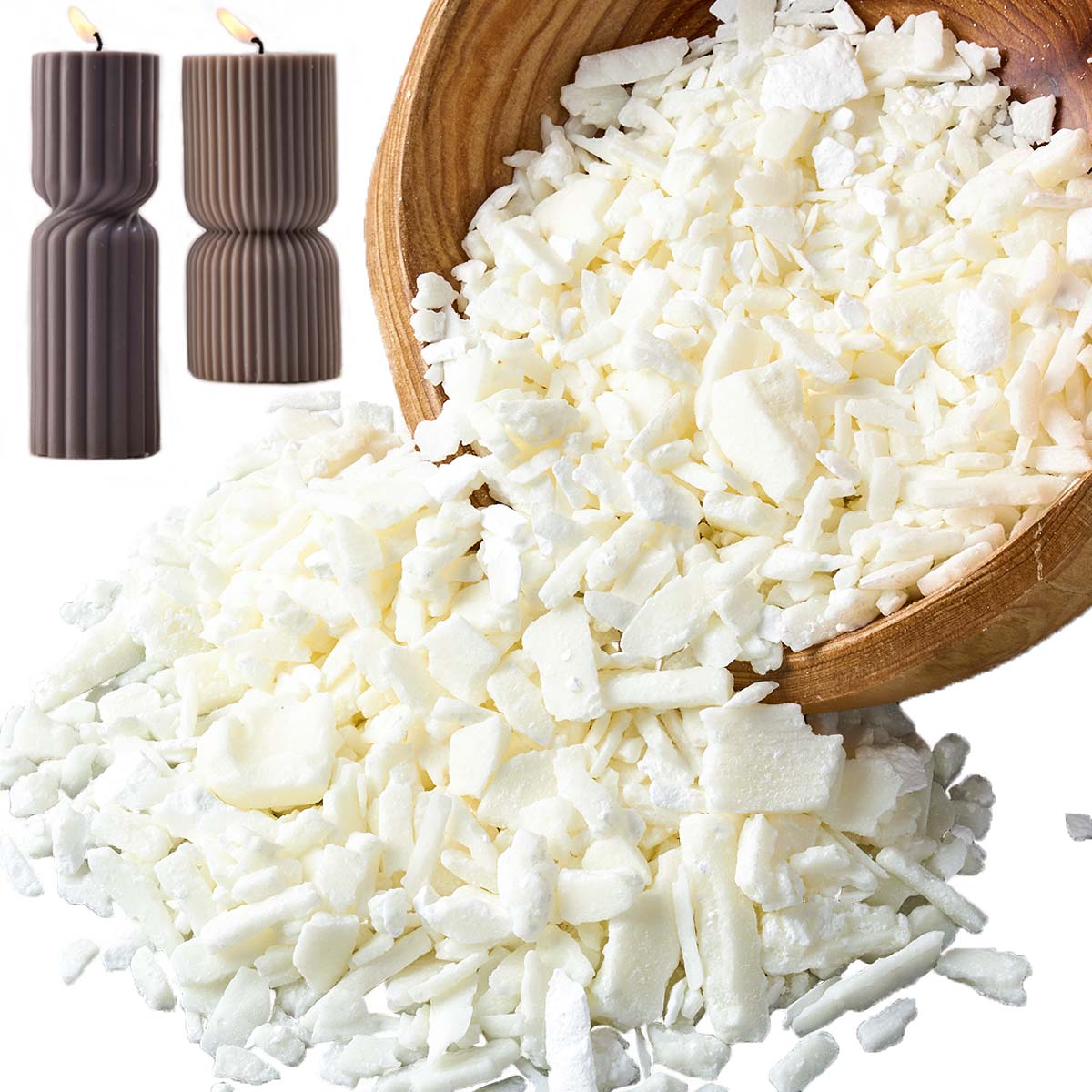 Cire de soja blanche Pure de 1 - Candle Making Equipment avis et prix