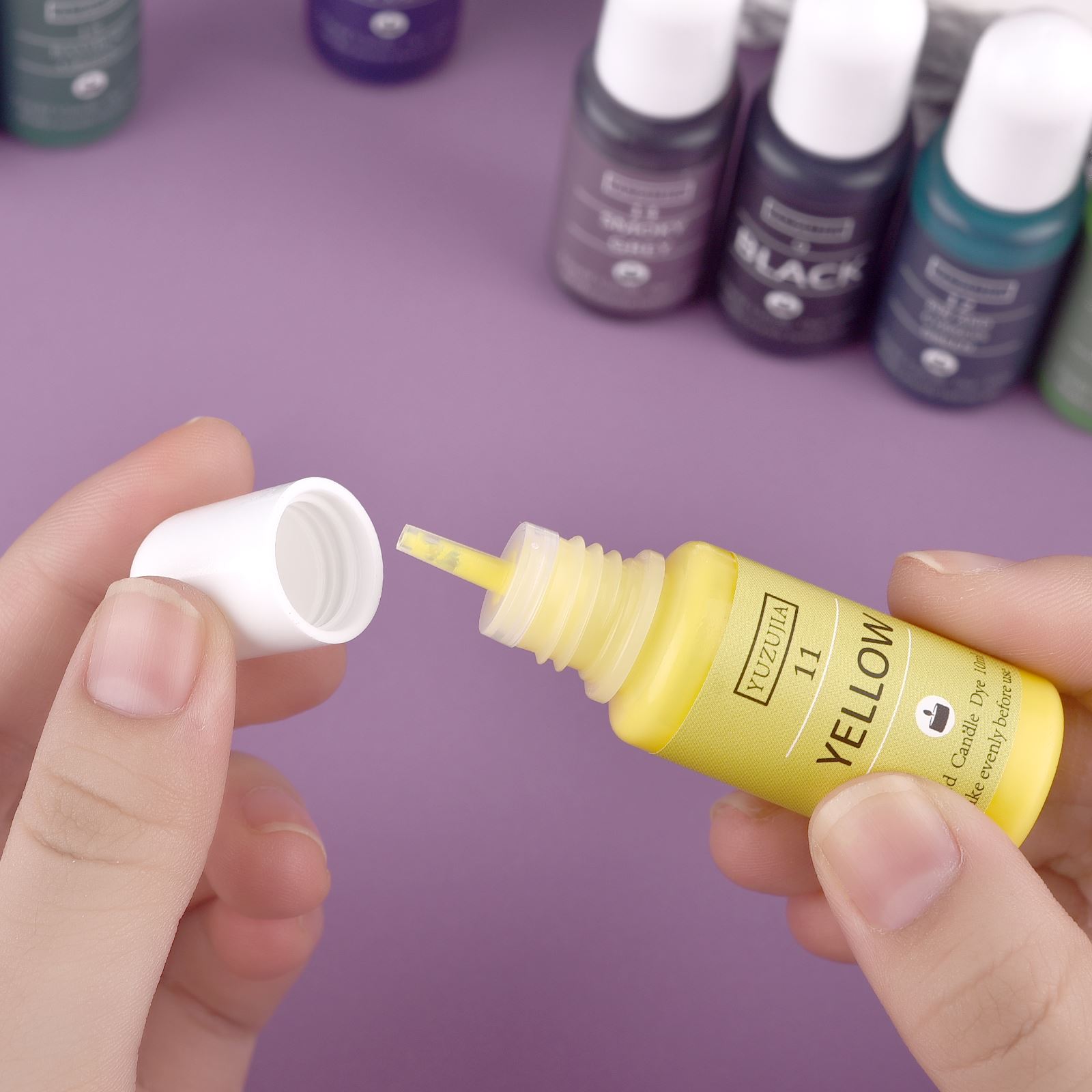Pigments de bougie d'avertisse - Soy Wax Pillar Blend avis et prix