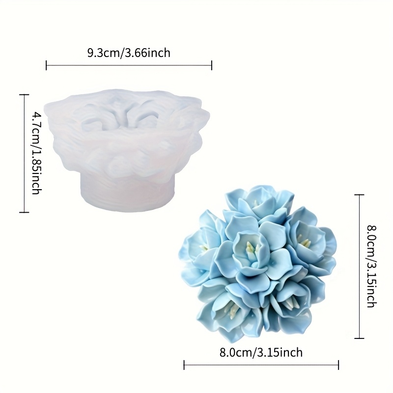 1 moule en silicone pour bougi - Candle Making Equipment avis et prix