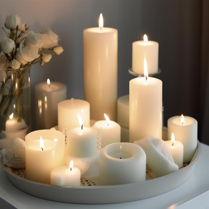 Ensemble de mèches de bougie e - Soy Wax Pillar Blend avis et prix