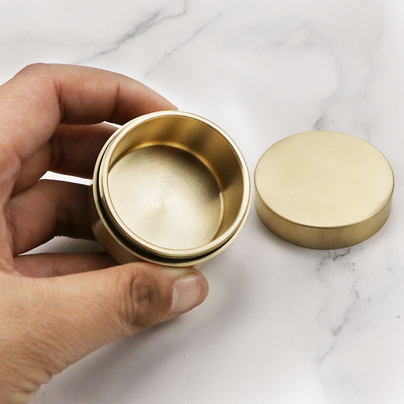 Boîte à Médicaments en Laiton, - Tin Container Lid avis et prix