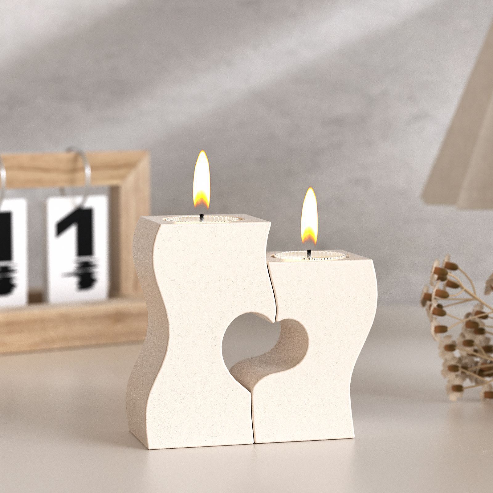 S coeur chandelier Silicone mo - Candle Making Equipment avis et prix