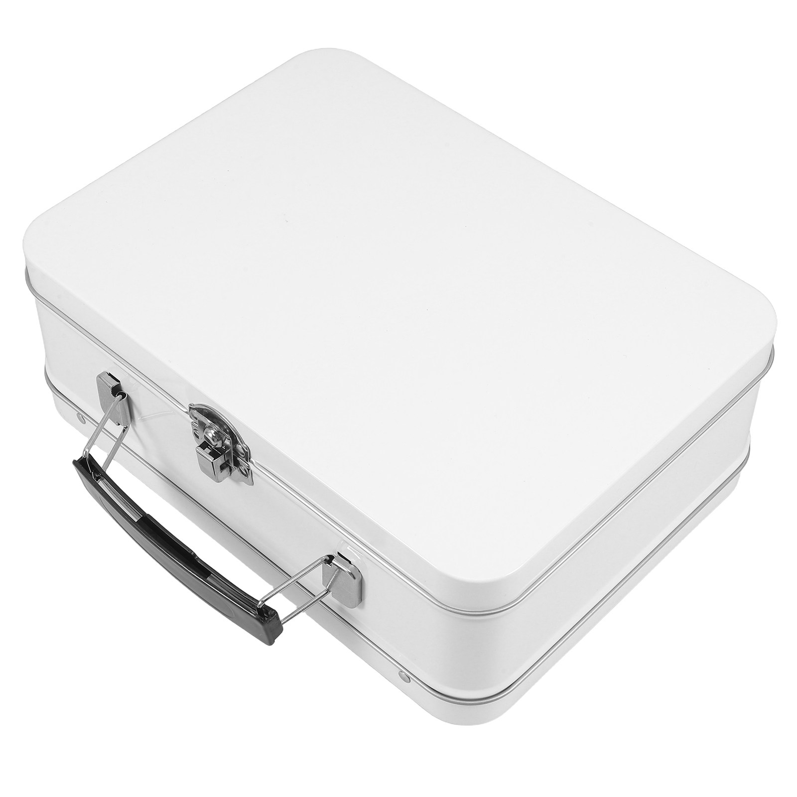 Boîte à lunch en métal rétro a - Tin Container Lid avis et prix