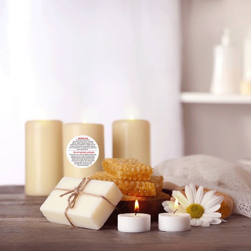 Étiquettes d'avertissement pou - Candle Warning Label avis et prix