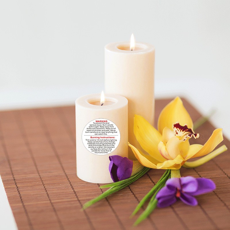 Étiquettes d'avertissement pou - Candle Warning Label avis et prix
