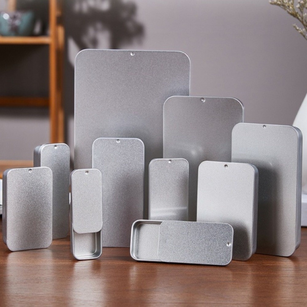 Boîte en fer à couvercle couli - Tin Container Lid avis et prix